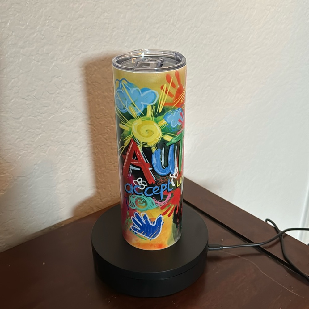 Autism Awareness “Acceptance Understand & Love Tumbler